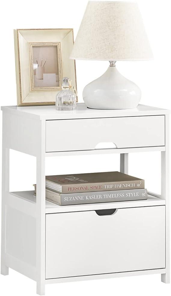 Bedside table with two drawers from Subai